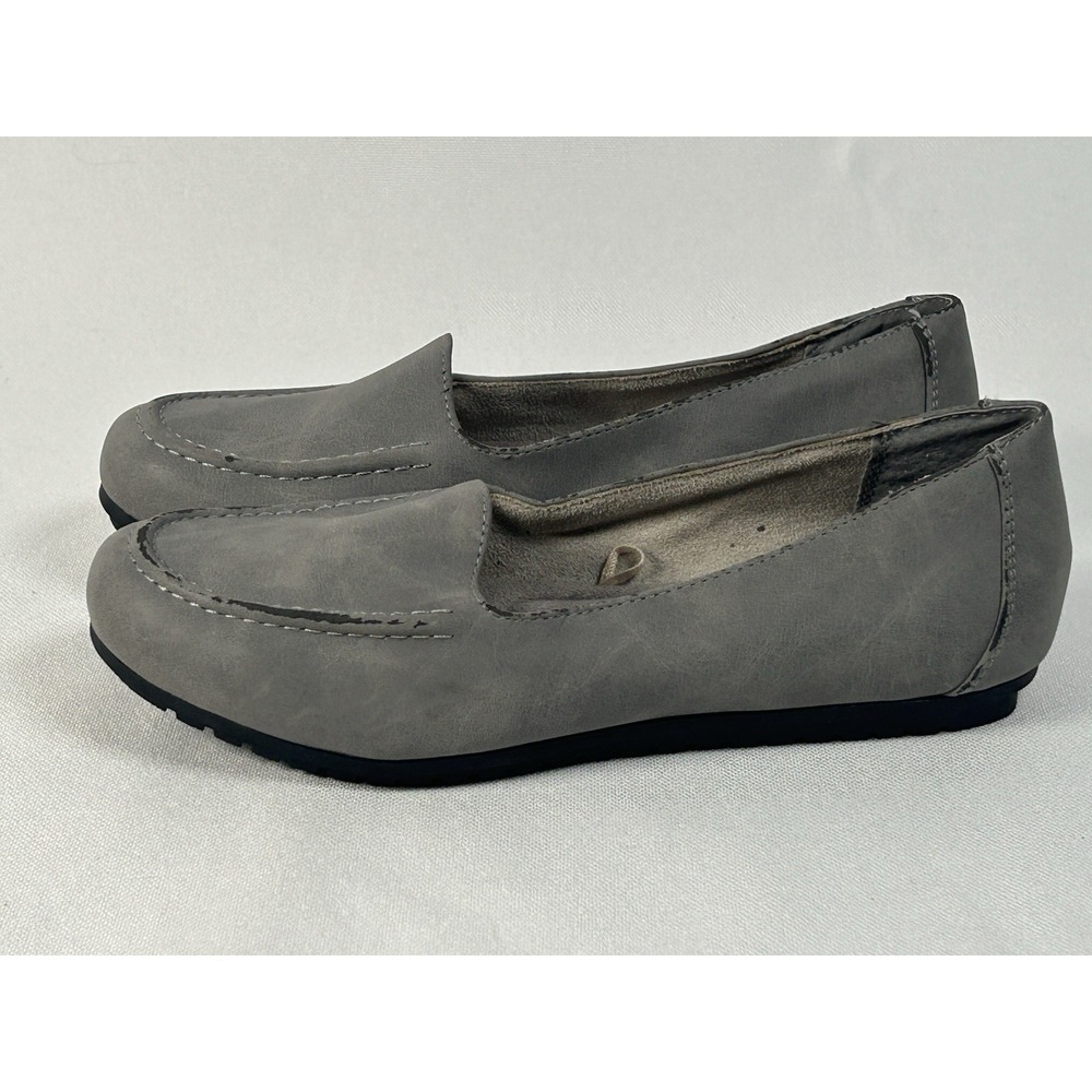 Cliffs By White Mountain Gray Loafers Women Size 7M, Slip-On, Cushioned Insoles